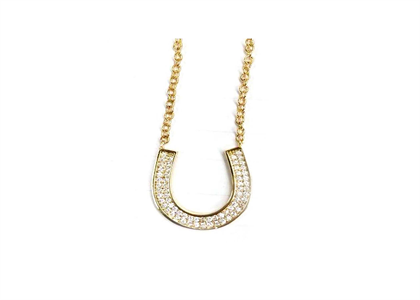 Gold Plated | Fashion Pendants with White CZ